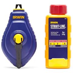 JOGO CARRETEL DE LINHA + GIZ VERMELHO - IRWIN