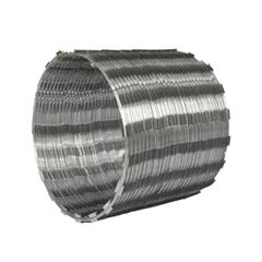 CONCERTINA GALVANIZADO 45 SIMPLES 20 VOLTAS COM KIT INTALACAO REND 5M - MINASUL