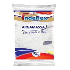 ARGAMASSA BRANCA MULTIUSO 5KG INDEFLEX