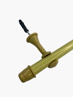 KIT VARAO DE CORTINA 19MM 2,00MT MARFIM INTEIRO CADIZ - ASHI