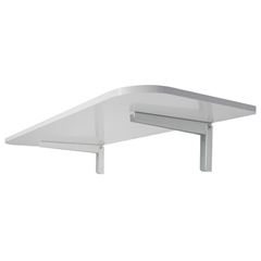 MESA DOBRAVEL COM SUPORTE 90 X 40 CM  BRANCA MULTIVISAO