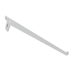 SUPORTE SIMPLES PARA PRATELEIRA EM ACO 40 CM - BRANCO MULTIVISAO
