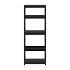 ESTANTE MULTIUSO COM 5 PRATELEIRAS 1800X680X300MM-PRETO FSC MULTIVISAO