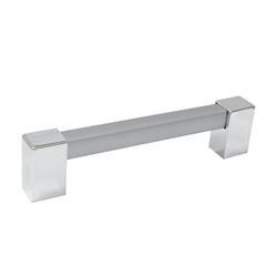 PUXADOR KANKUN 192MM ALUF/CRO ABS - BENDOOR