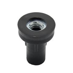 BUCHA PARA PE NIVELADOR 5/16 PRETO PLASTICO - BENDOOR