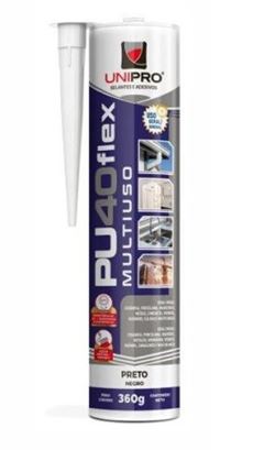 CART. PU40 FLEX UNIPRO PRETO 360G UNIPRO