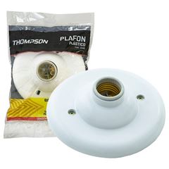 PLAFON BOCAL PORCELANA E-27 BRANCO THOMPSON