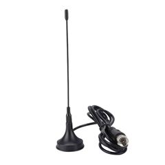 ANTENA INTERNA UHF DIGITAL HD COM CABO COAXIAL 1.5 METROS MULTIVIS?O