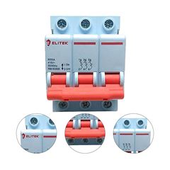 MINI DISJ ED103 100A 3P CURVA C 10KA ELITEK