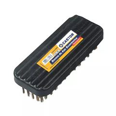 ESCOVA DE ACO PLAST ECONOMICA 137X52MM CASTOR