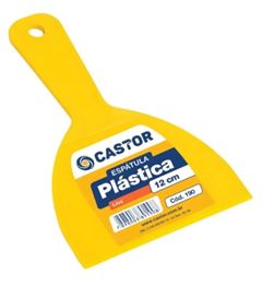 ESPATULA PLASTICA 12 CM LISA CASTOR