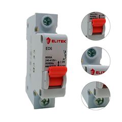 MINI DISJ ED61 16A 1P CURVA C 6KA ELITEK